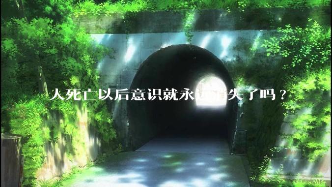 人死亡以后意识就永远消失了吗?